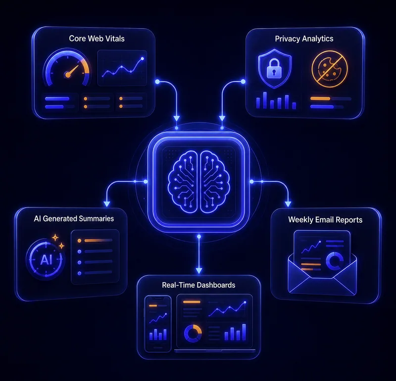 Web Vitals Collector dashboard